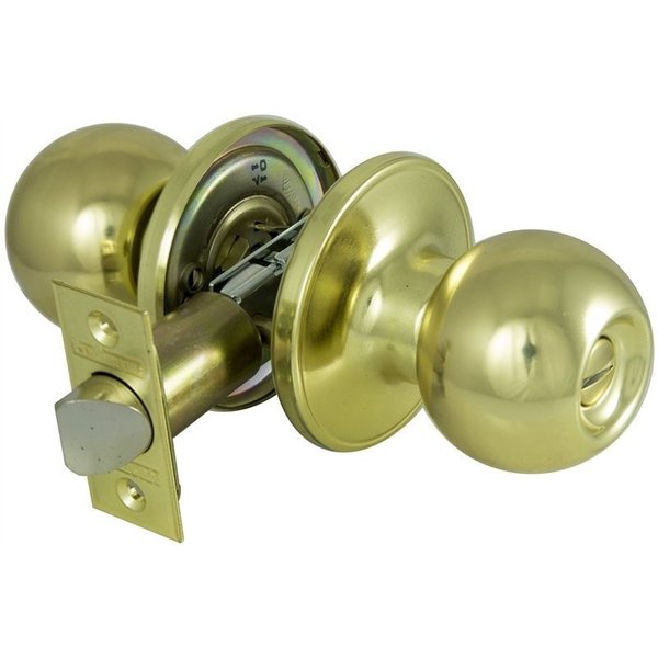 Prosource Knob Privacy T3 6-Way Latch Pb T3710V-PS